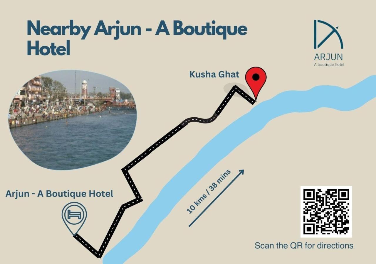 Arjun - A Boutique Hotel Haridwār Exteriör bild