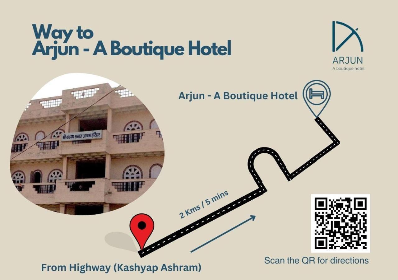 Arjun - A Boutique Hotel Haridwār Exteriör bild