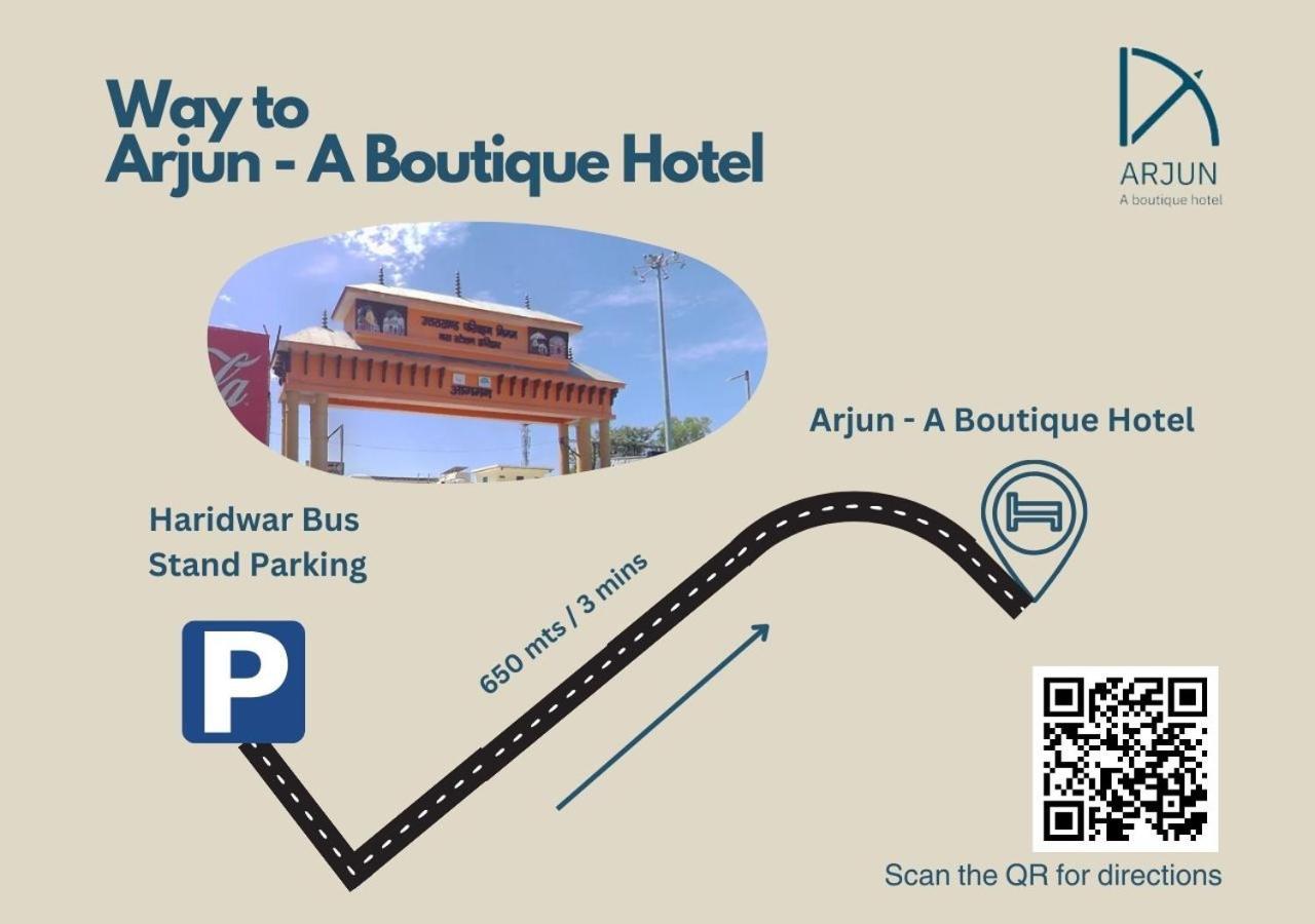 Arjun - A Boutique Hotel Haridwār Exteriör bild